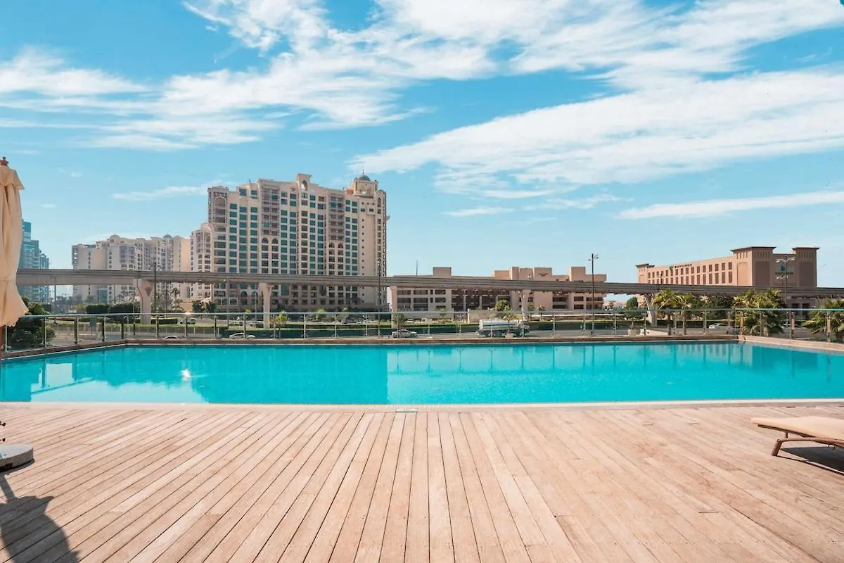 Beautiful Palm Studio With A Wow View Дубай 0*,